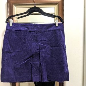 Corduroy Mini Skirt